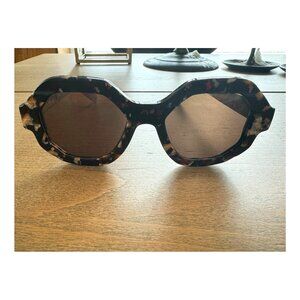 Emmanuel Kahn Tortoise Shell Sunglasses